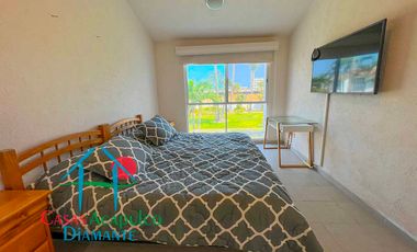 Condominio con club de playa. Terraza con salida a alberca del clúster