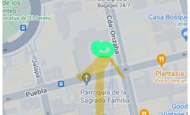 Terreno en renta en la Roma Norte