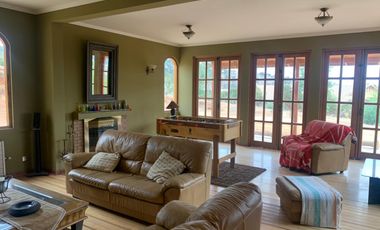 Acogedora propiedad  en gran terreno, fundo El Rincón, Villa Alemana