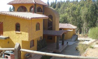 Hermosa casa en gran terreno, fundo El Rincón, Villa Alemana