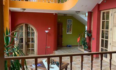 Acogedora propiedad  en gran terreno, fundo El Rincón, Villa Alemana