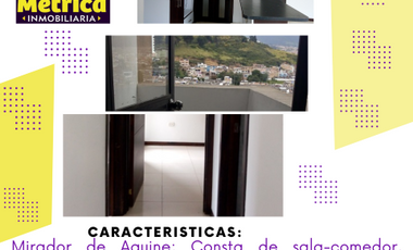 142A APARTAMENTO EN ARRIENDO MIRADOR DE AQUINE