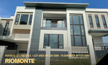 Rio Monte Brand New House and Lot For Sale