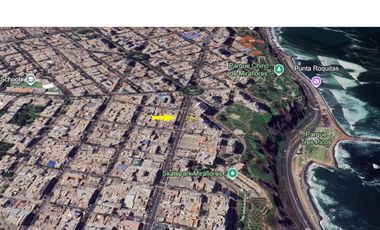 MIRAFLORES VENTA TERRENO 470.40 M2 (14.70x32.00)  CZ-RDM  7 PISOS