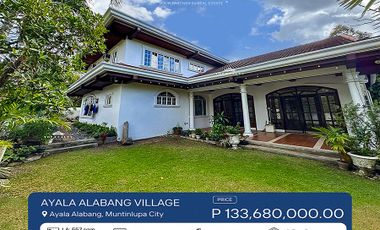For Sale: Ayala Alabang Village Muntinlupa City, House 5 Bedrooms 5BR