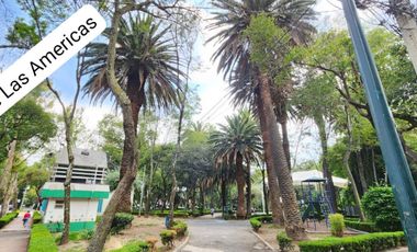 Departamento AMUEBLADO en RENTA, Col. Narvarte Oriente, Diag. San Antonio 1810