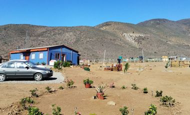 VENTA PARCELA CON CASA , EL MANZANO , ANDACOLLO, CUARTA REGION, $95.000.000