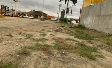 terreno comercial de venta en manta calle principal circunvalacion