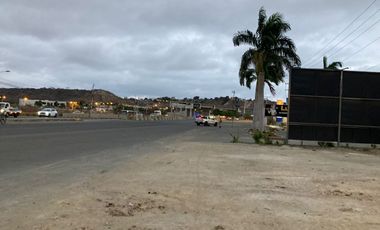 terreno comercial de venta en manta calle principal circunvalacion