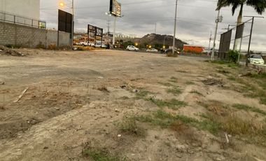 terreno comercial de venta en manta calle principal circunvalacion