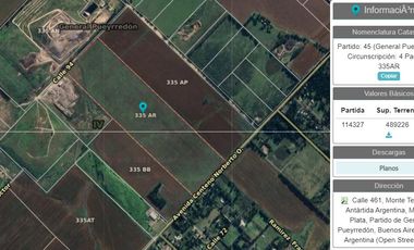 Campo Agricola De 49 Has En Camino Viejo A Miramar