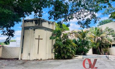 CENTRO CULTURAL O RESIDENCIA CON GRAN TERRENO CERCA DEL CENTRO HISTORICO DE MERIDA