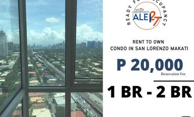 Investment Rent to Own 2-Bedroom in Chino Roces Makati City
