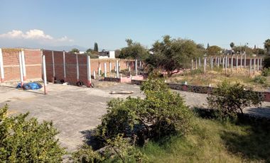 Con Escritura Pública, Ex Rancho Lechería Sólo una Cuadra de la Carretera a Ciudad de México Todo Plano y Adecuado en Cuautla Morelos