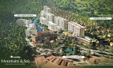 2 Bedroom Condo & House & Lot Unit for Sale in Subic Zambales in Montessa & camella Homes