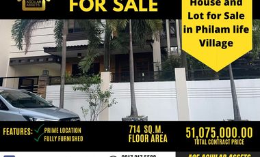 HOUSE & LOT for SALE in Philam Life Village LAS PINAS
