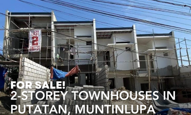 2-STOREY TOWNHOUSES IN PUTATAN, MUNTINLUPA