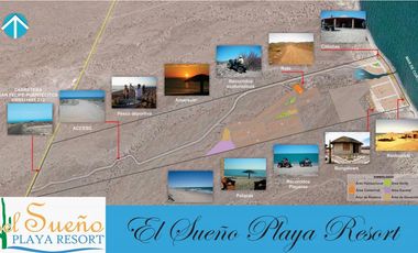 Excelente oportunidad para inversionistas 114 hectáreas en venta al sur de San Felipe  KM 51.65