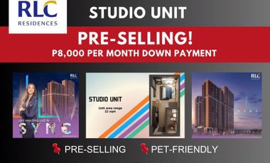 PRE-SELLING: STUDIO UNIT AT SYNC RESIDENCES