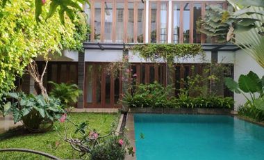 For Sale Balinese-Style House with Private Pool, at Kemang Barat - South Jakarta