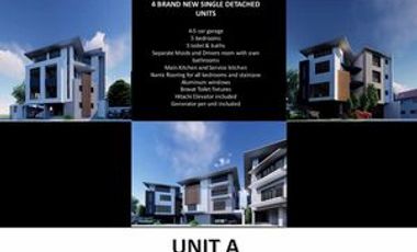 Brand New Single Detached Units for Sale in The Residences Wack Wack Mandaluyong City