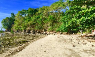 Overlooking Beach Front Lot for Sale in Initao