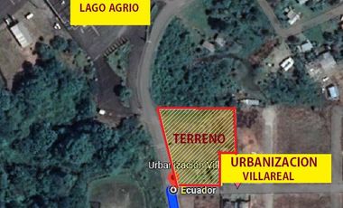 2 TERRENOS FRENTE AL AEROPUERTO LAGO AGRIO