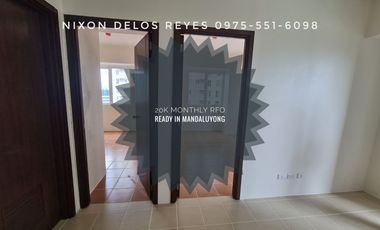 RUSH 2BEDROOM 20K MONTHLY RENT TO OWN CONDO IN Mandaluyong NEAR ORTIGAS BGC