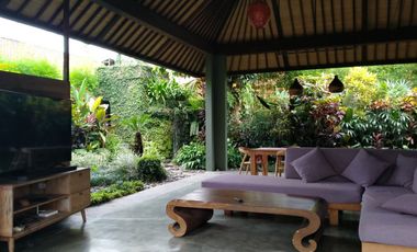 2 Bedroom Leasehold Villa for Sale with Lush Green Views - 10 Minutes from Ubud Center