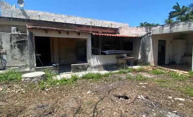 Casa con Terreno Amplio en Chicxulub, Chicxulub Pueblo