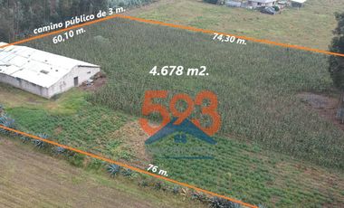 Terreno de Venta en Latacunga