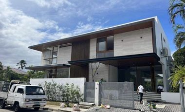 Ayala Alabang Village | BRAND NEW CORNER LOT MODERN HOUSE with FULL BASEMENT