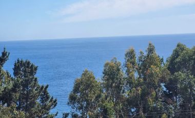 Casa con vista al mar en Pelluhue. Tres Peñas. oportunidad!