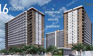 Condo For Sale in Nuvali Calamba, Laguna Near Establishments, Schools, Church, Malls, Studio with Balcony and 1-Bedroom with Balcony