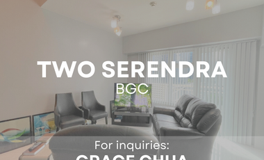 For Sale: Bi-Level Unit with Striking Views in Two Serendra – Encino Tower, BGC, Taguig