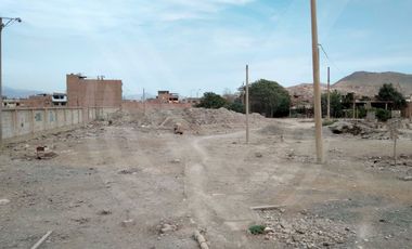 ÚNICO TERRENO CERCA A ZONAS COMERCIALES Y DE ESTRATÉGICA UBICACIÓN EN PUENTE PIEDRA