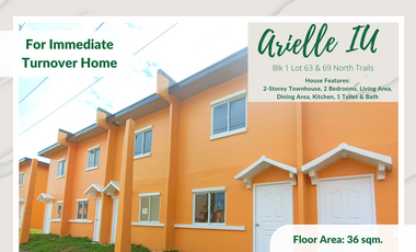For Sale 2-bedroom House in Santo Tomas Batangas