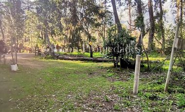 Se vende parcela de 8 ha. con cabaña y piscina en sector MIraflores, Curacaví.