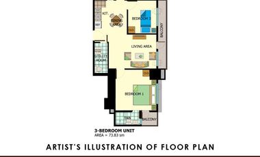 CITYLAND Pines Peak Tower 2 (ready for occupancy 3-bedroom unit in Mandaluyong)
