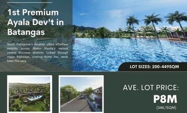 200 sqm Residential Lot For sale at South Palmgrove in Lipa City Batangas