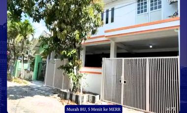 Rumah Wiguna Selatan LANGKA Rungkut Merr Purimas 2 Lantai SHM Nego