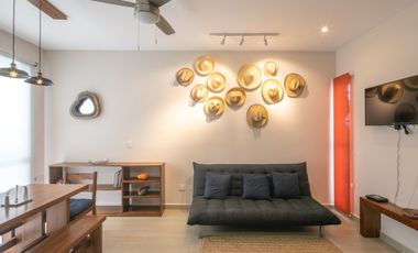 Departamento en venta de 1 recámara en Habanero Playa del Carmen