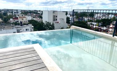 Departamento en venta de 1 recámara en Habanero Playa del Carmen