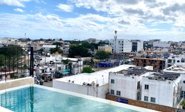 Departamento en venta de 1 recámara en Habanero Playa del Carmen
