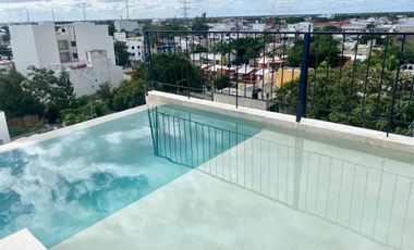 Departamento en venta de 1 recámara en Habanero Playa del Carmen