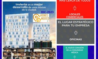 RENTA de OFICINAS CONSULTORIOS Y LOCALES COMERCIAALES