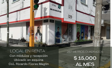 Rento Local Comercial, av. Flores Magon, Col. Zaragoza, Veracruz.