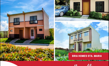 BRIA Homes Bulacan - Muzon, Santa Maria and Plariel thru Pag-ibig financing for as low as P10k monthly