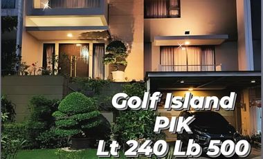 Rumah Bagus 12 x 20 Golf Island PIK ada POOL
