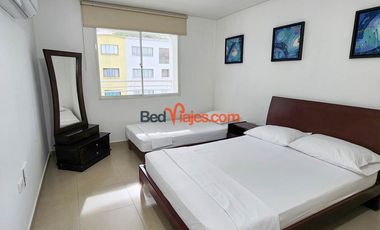 Acogedor apartamento en el Rodadero por dias